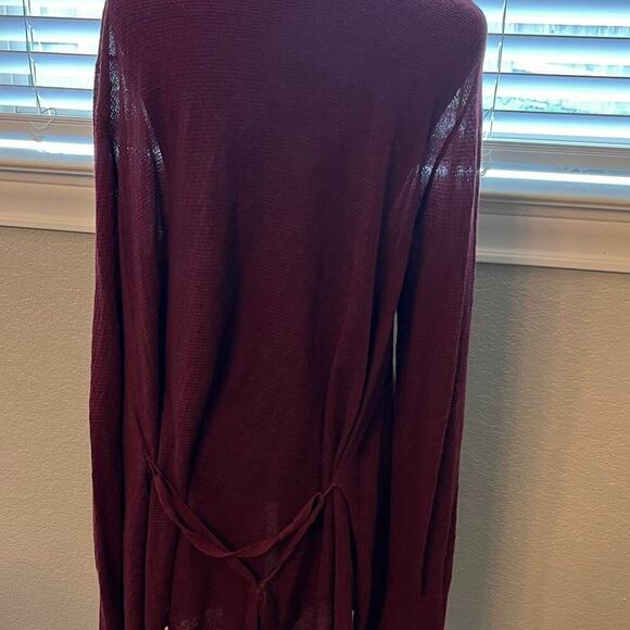 Simply vera lightweight cotton‎ blend  long open cardigan. Sz XL - Picture 3 of 8